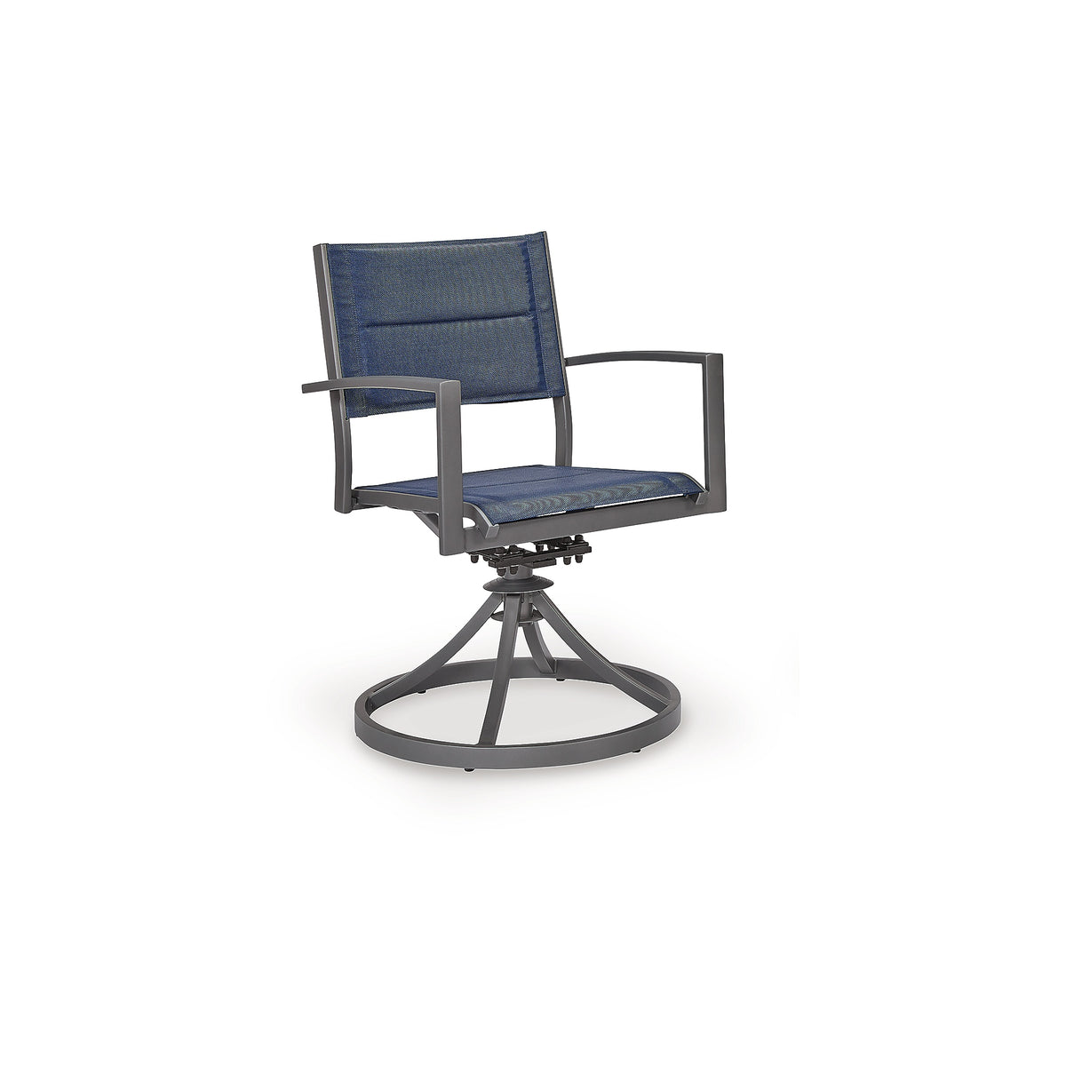Rocky Creek Outdoor Sling Swivel Chair (Set of 2) (PCP326-SI) - Image 5