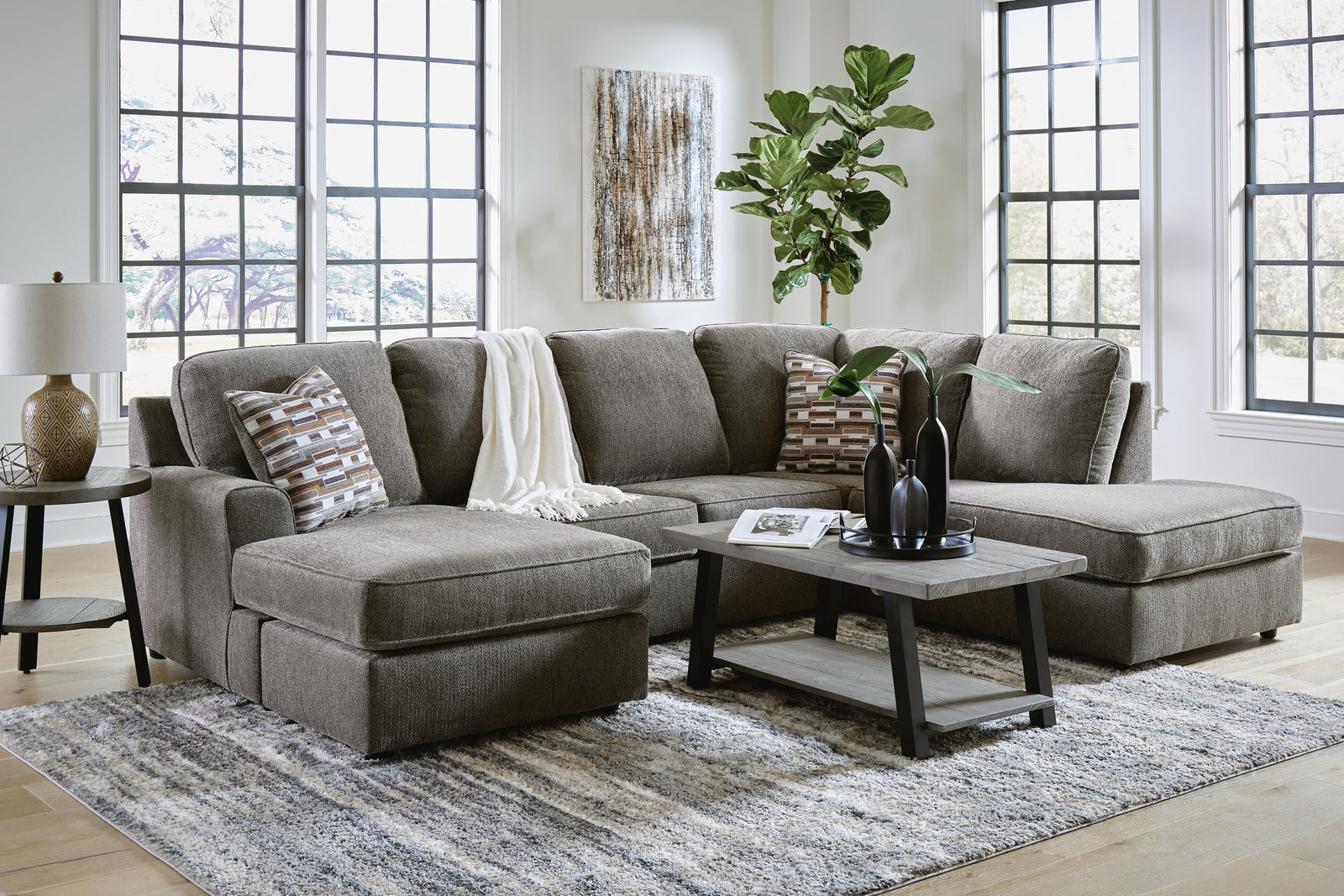 OPhannon 2-Piece Sectional with Chaise (29402-SI) - Image 4