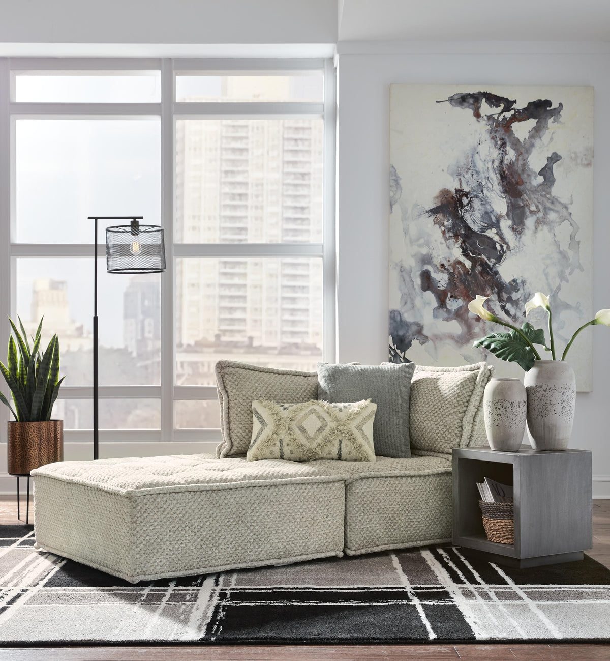 Bales 2-Piece Modular Seating (A3000244-SI) - Image 6