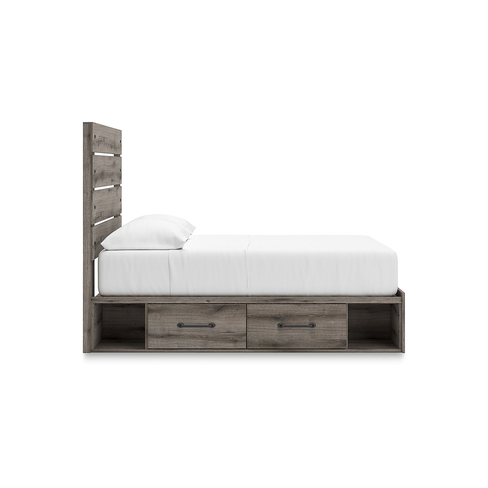 Graystorm Full Panel Bed with Storage (PCB2405-SI) - Image 9