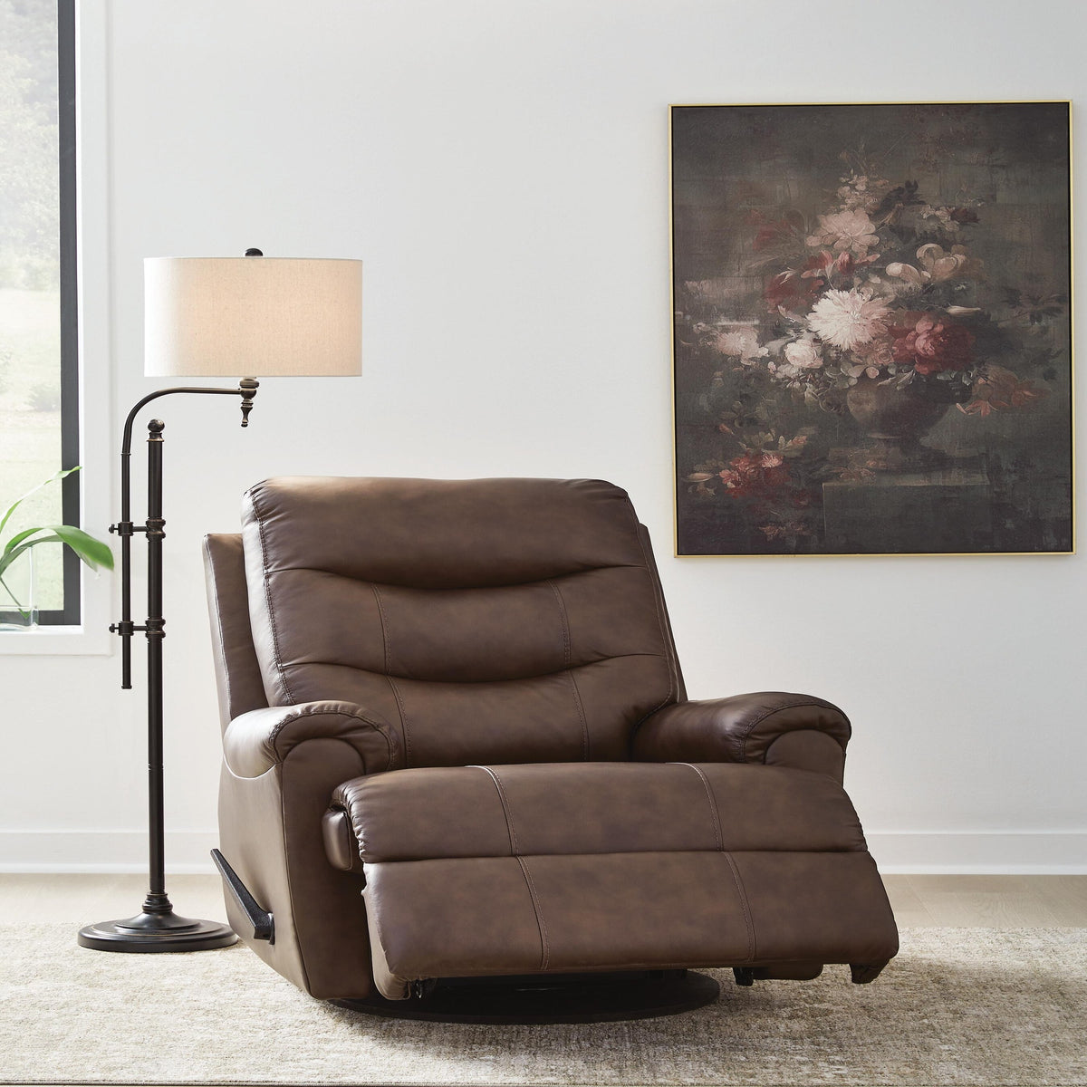 Flynwood Swivel Glider Recliner (PCU13400-SI) - Image 7