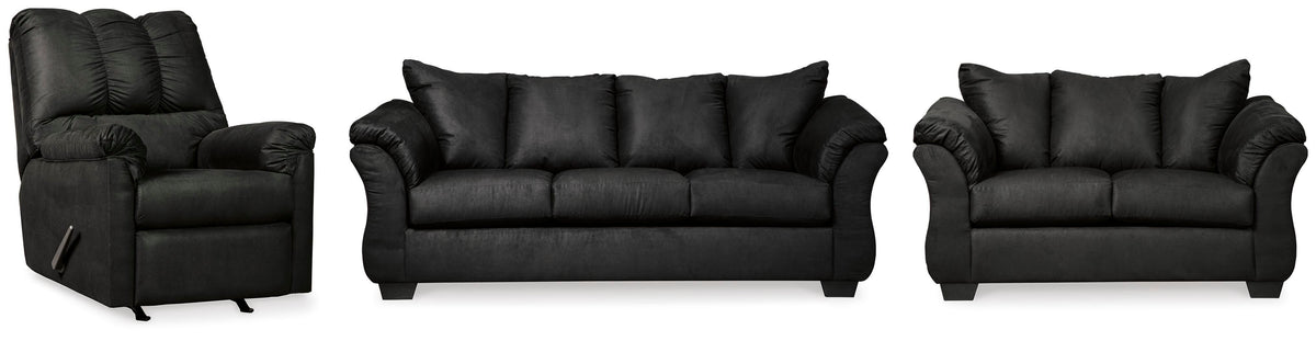 Darcy Sofa, Loveseat and Recliner (75008-SI)