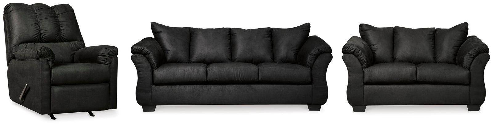 Darcy Sofa, Loveseat and Recliner (75008-SI)