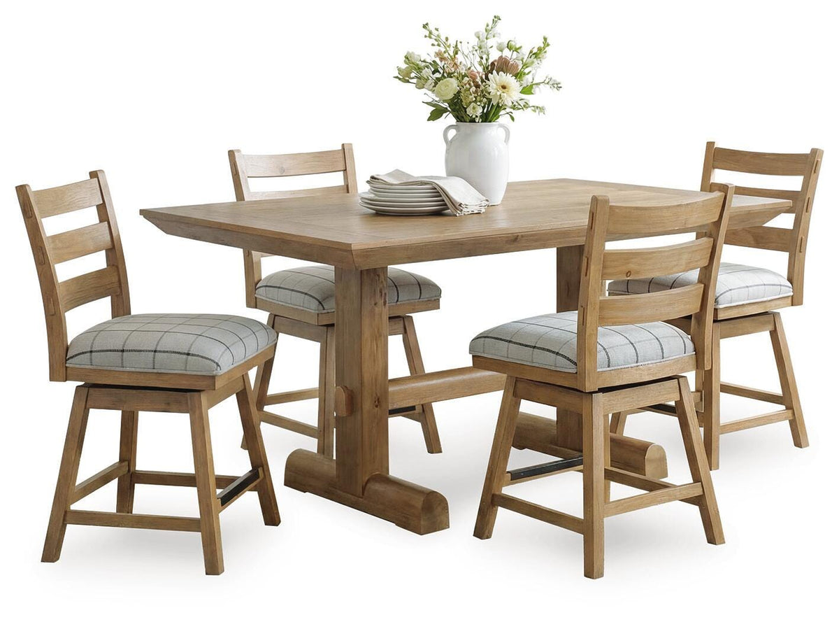 Ridgester Dining Set (D858-SI)