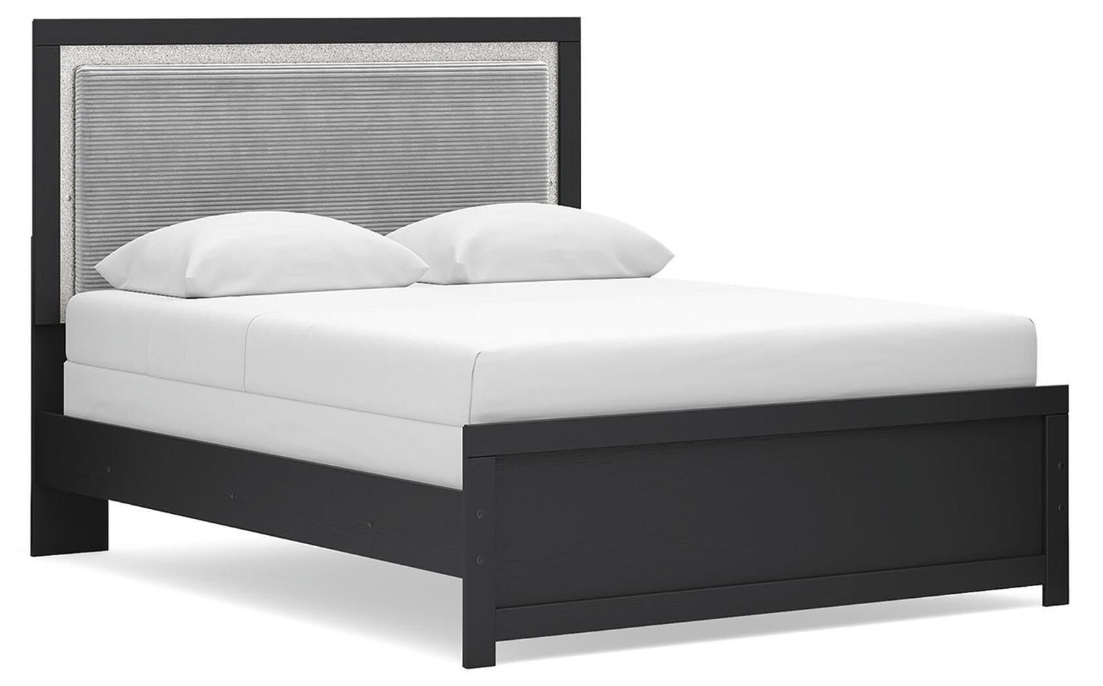 Maeling Queen Panel Bed, Dresser, Mirror and Nightstand (PCB1115-SI) - Image 3