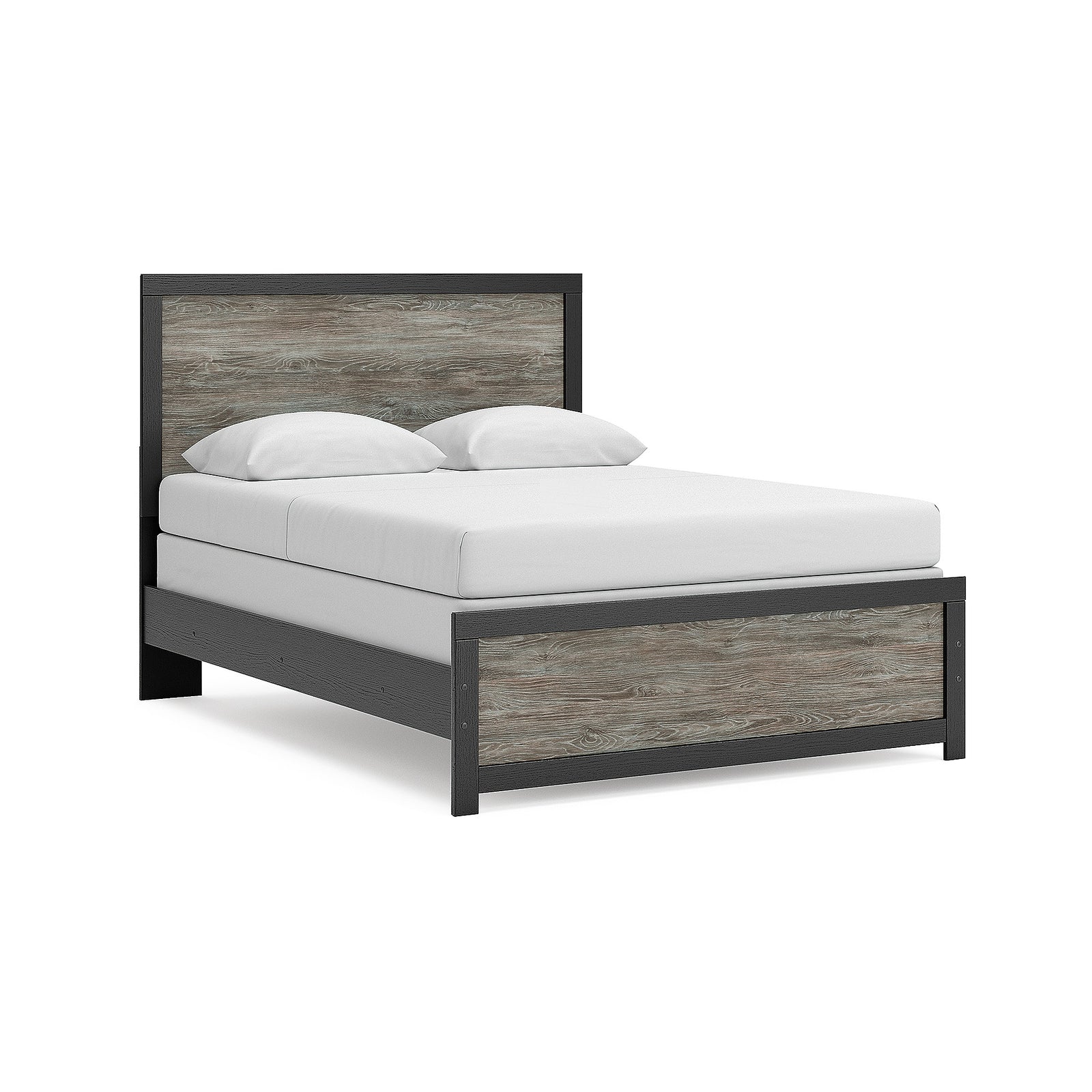 Broachmyn Queen Panel Bed, Dresser and Mirror (PCB1118-SI) - Image 11