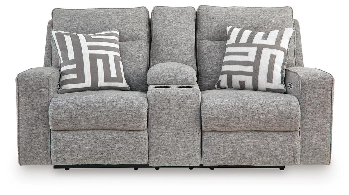 Biscoe Power Reclining Sofa, Loveseat and Recliner (90503-SI) - Image 2