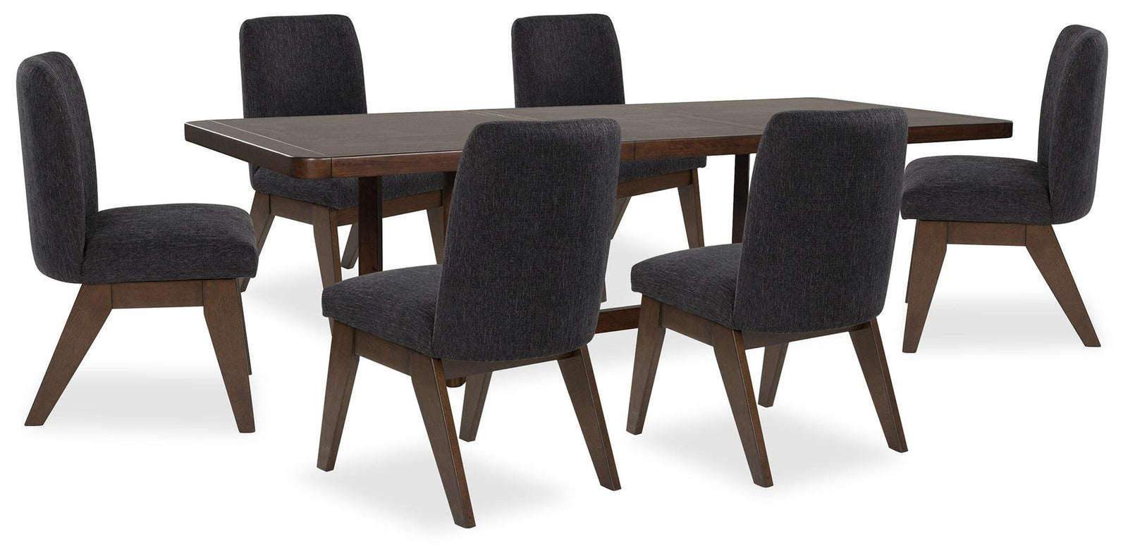 Dilenno Extension Dining Table and 6 Chairs (PCD857-SI)