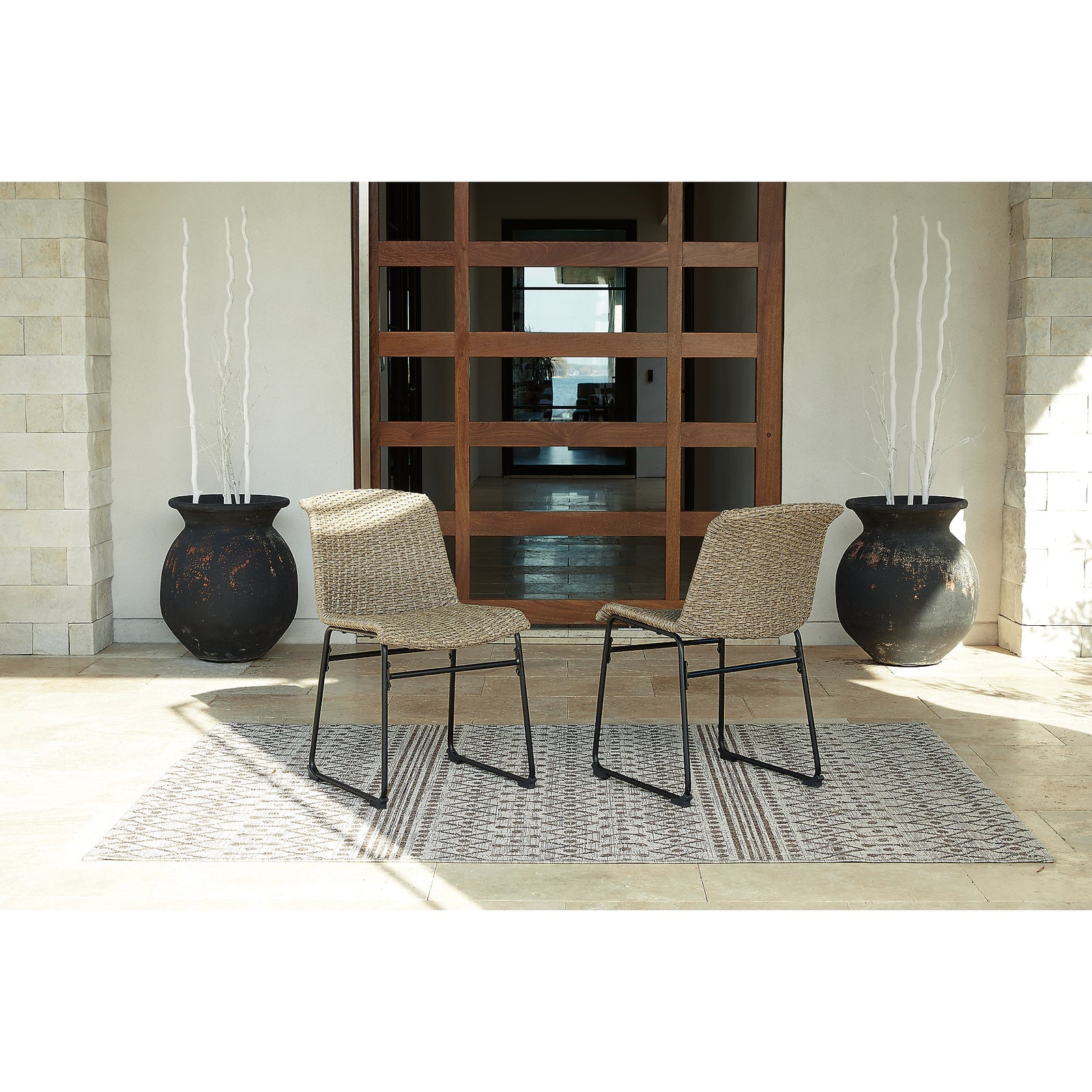 Amaris Outdoor Dining Table (P369-615-SI) - Image 10