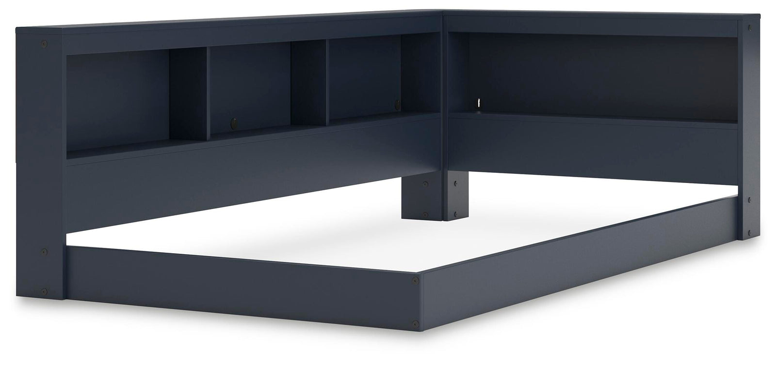 Simmenfort Bookcase Storage Bed (Youth) - Navy Blue  (EB1528-SI) - Image 2