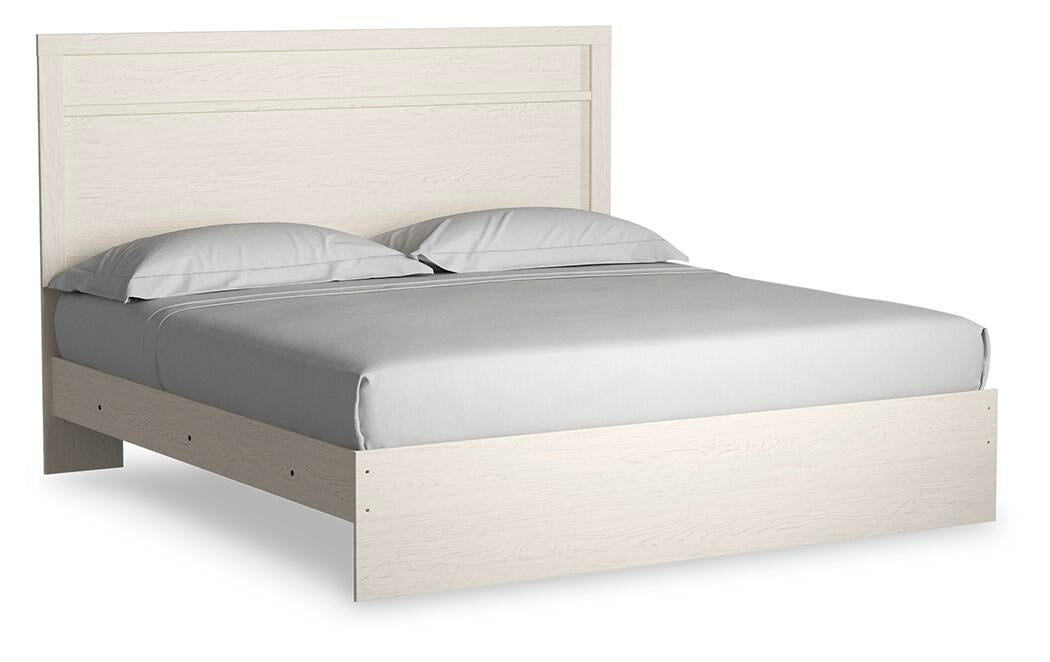 Stelsie Panel Bed - White  (B2588-SI)