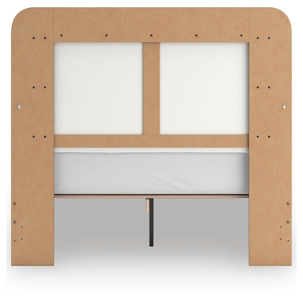 Kendanport Queen Upholstered Bed, Dresser and Nightstand (PCB1108-SI) - Image 14