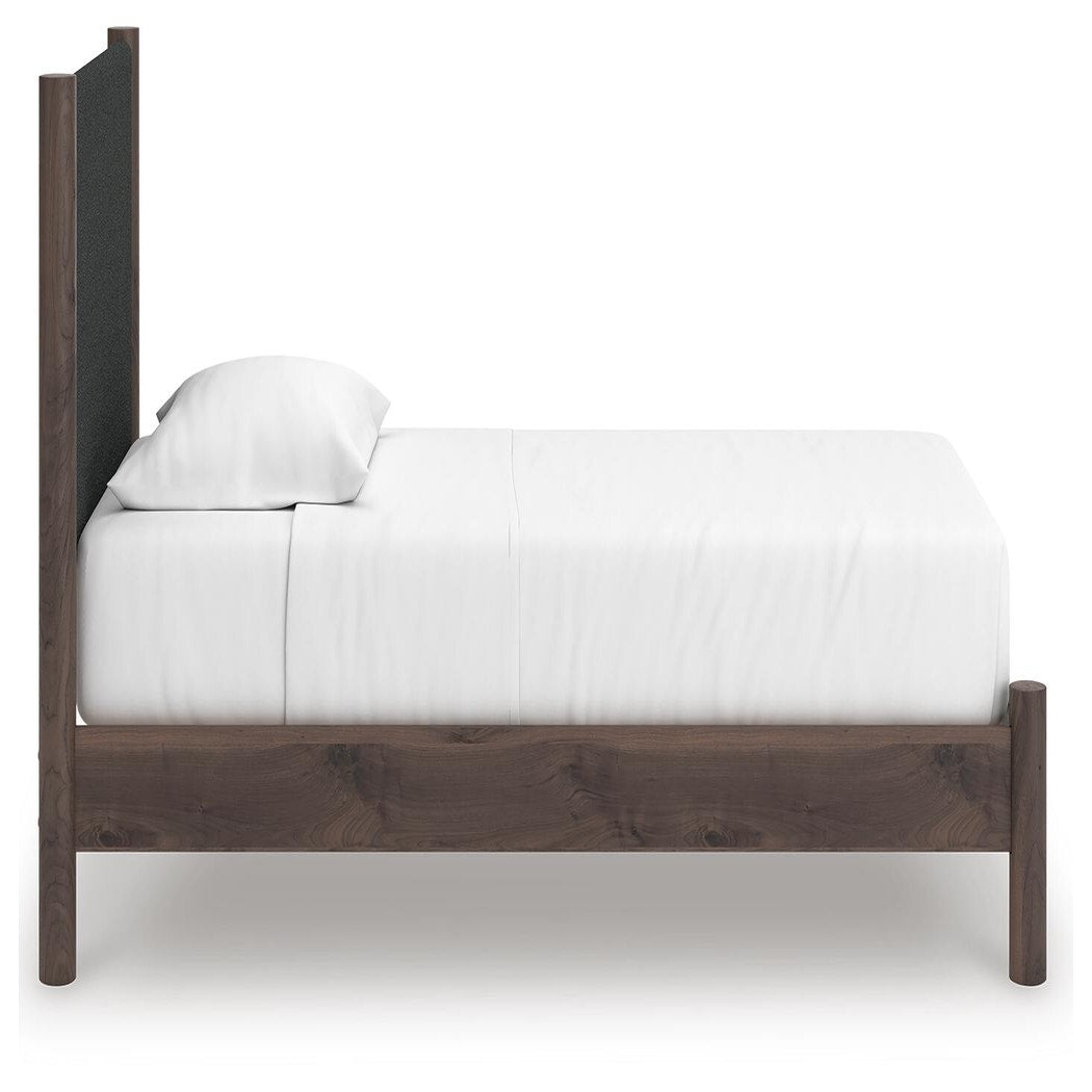 Pamytta Twin Upholstered Panel Platform Bed (PCB2614-SI) - Image 5