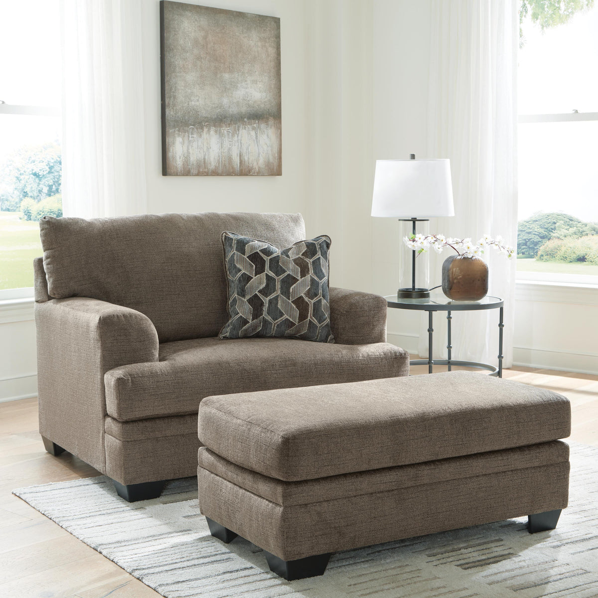 Stonemeade Sofa, Loveseat, Oversized Chair and Ottoman (59505-SI) - Image 22