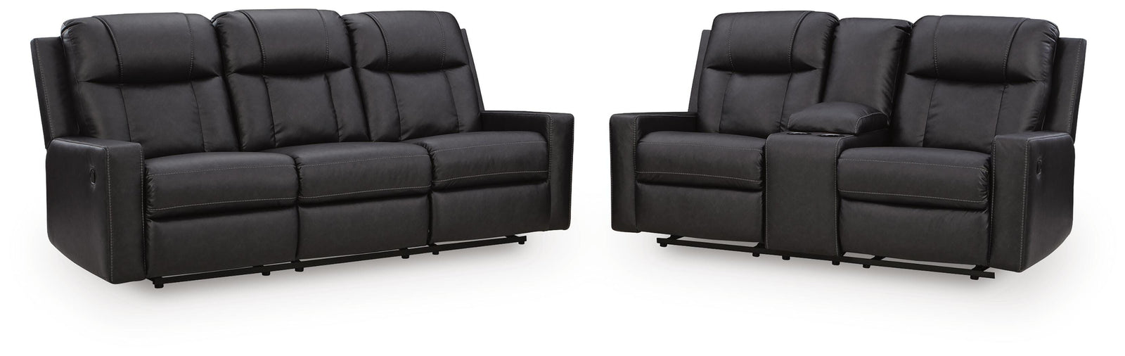 Mackmenville Reclining Sofa and Loveseat (74713-SI)