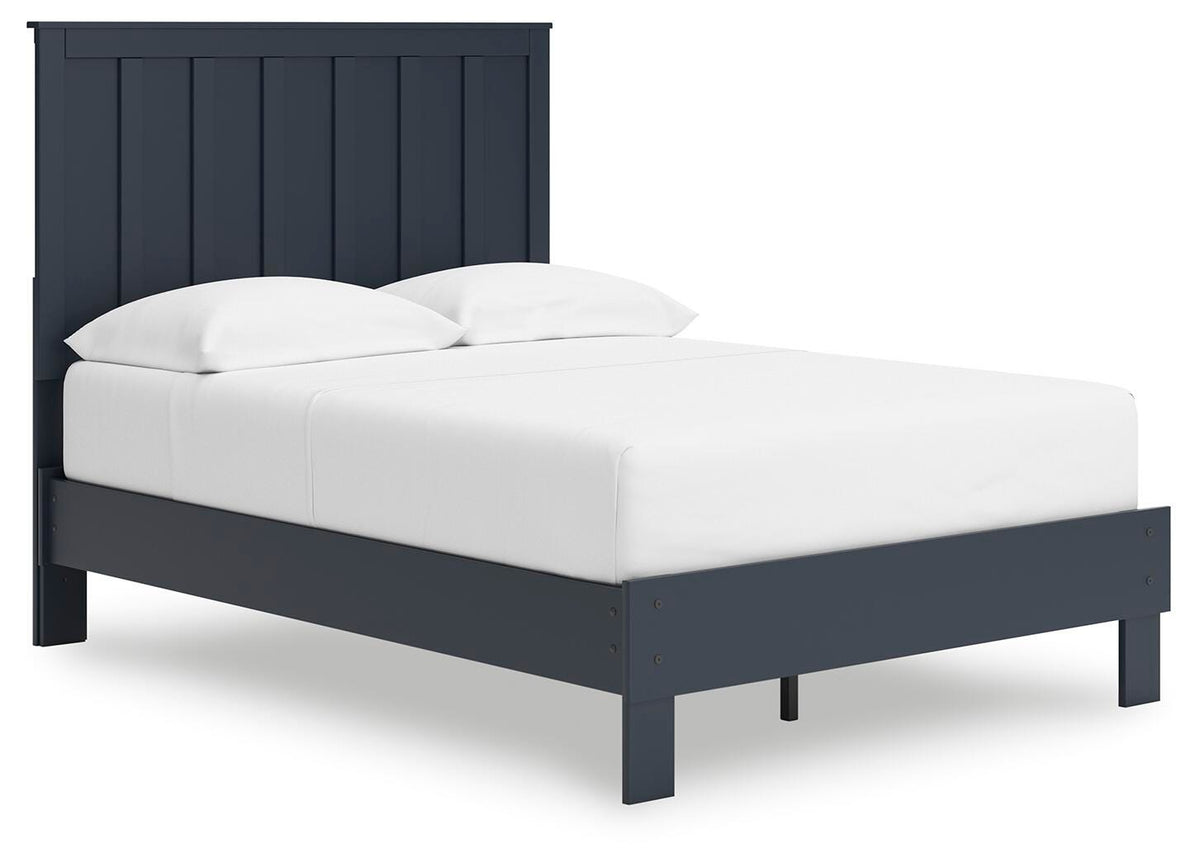 Simmenfort Platform Bed (Youth) - Navy Blue  (EB1528-SI)