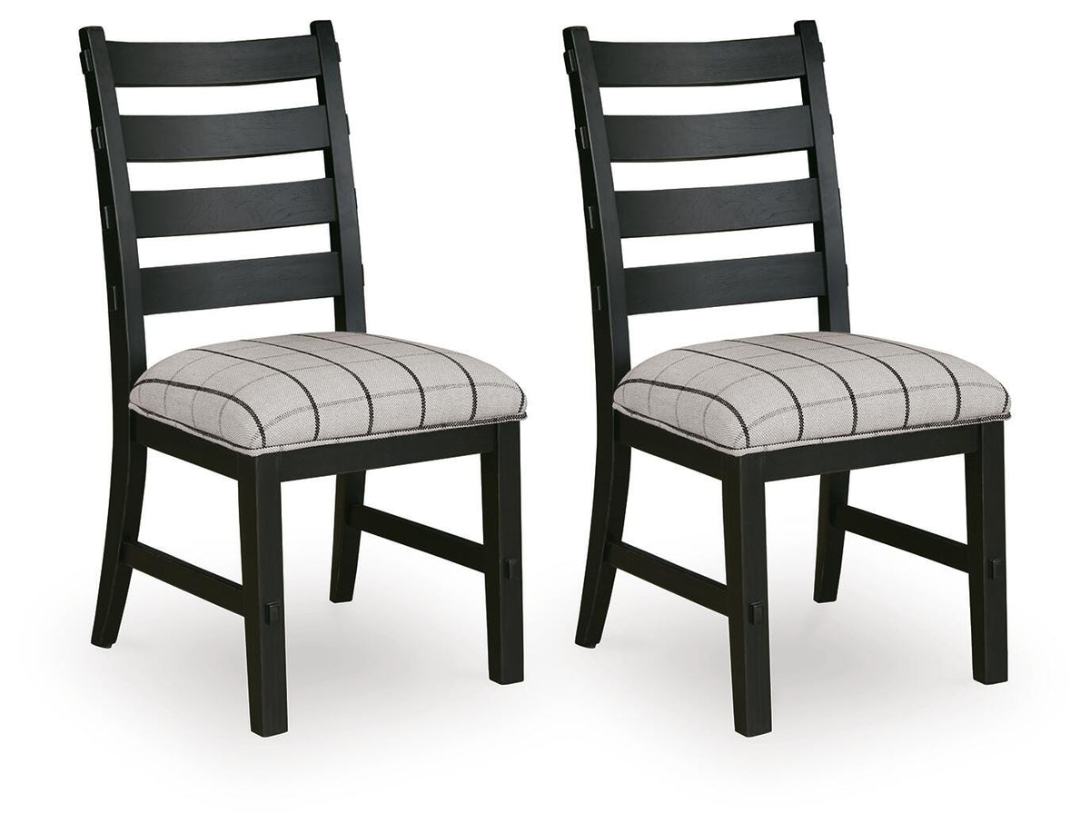 Ridgester Dining Chair (Set of 2) (D858-SI)