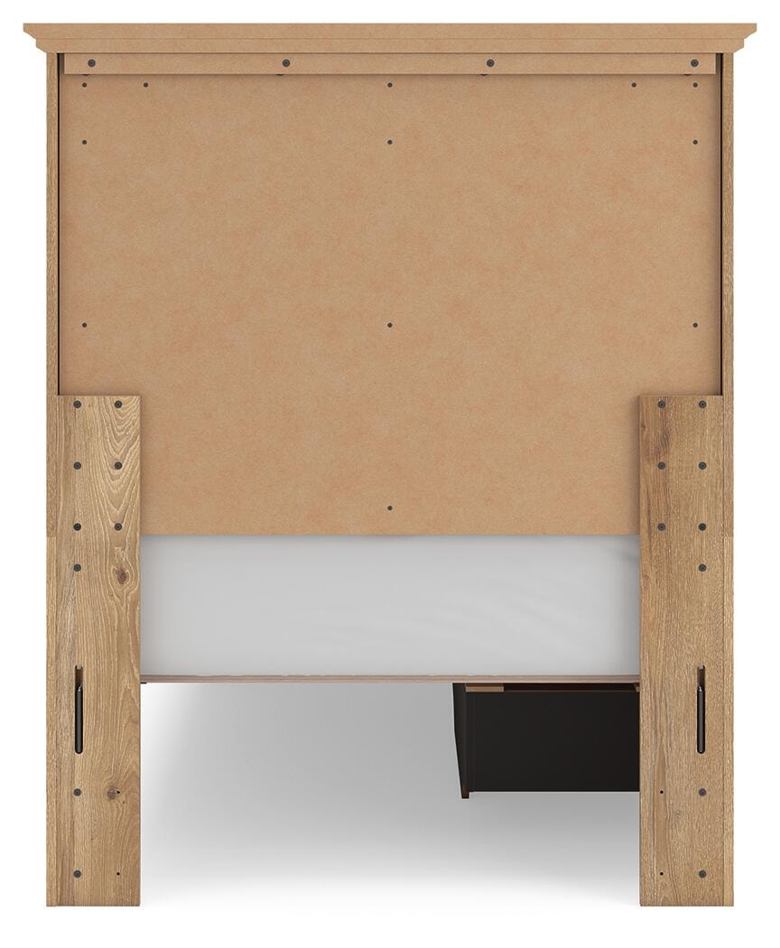 Makidern Twin Panel Storage Bed (PCB1170-SI) - Image 6