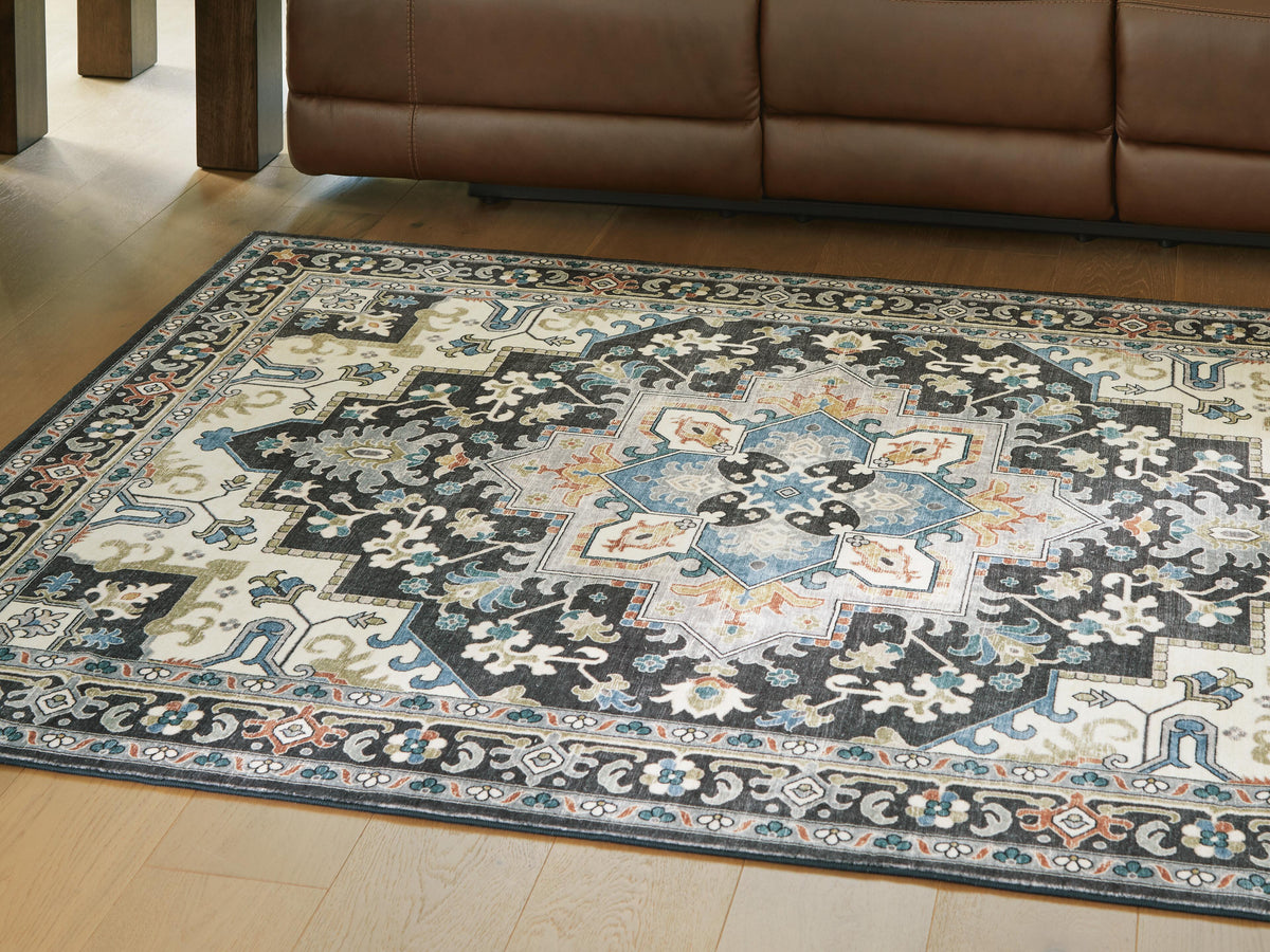Leningston 8 x 10 Washable Rug (R40706-SI) - Image 2