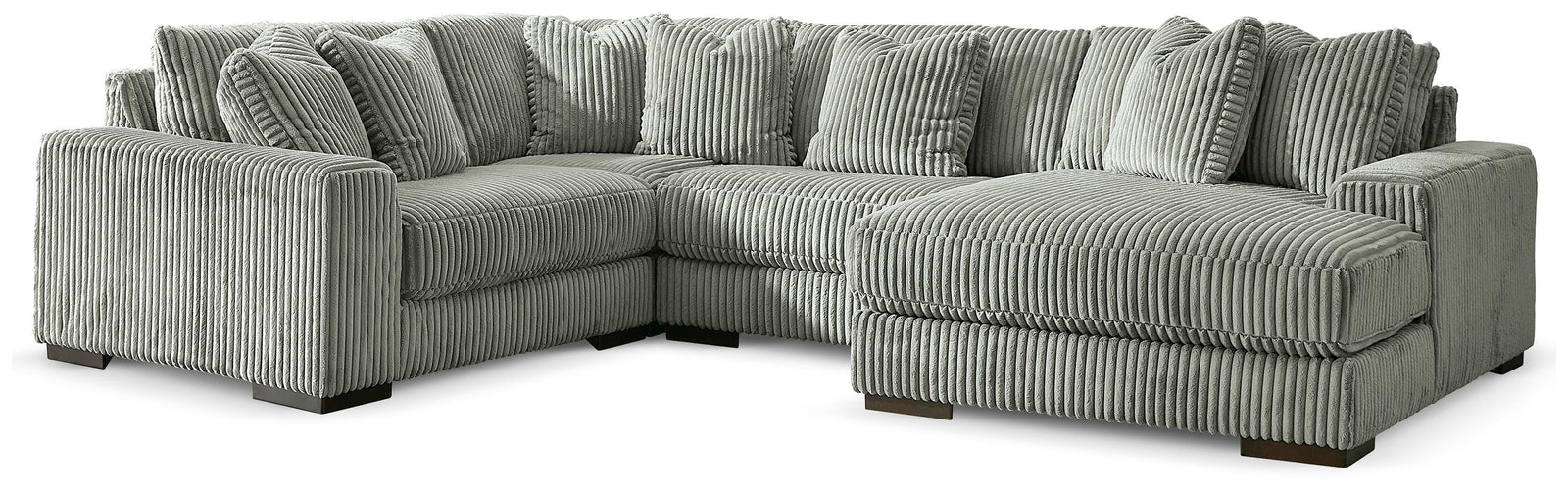 Lindyn 4-Piece Sectional with Chaise (21105-SI)