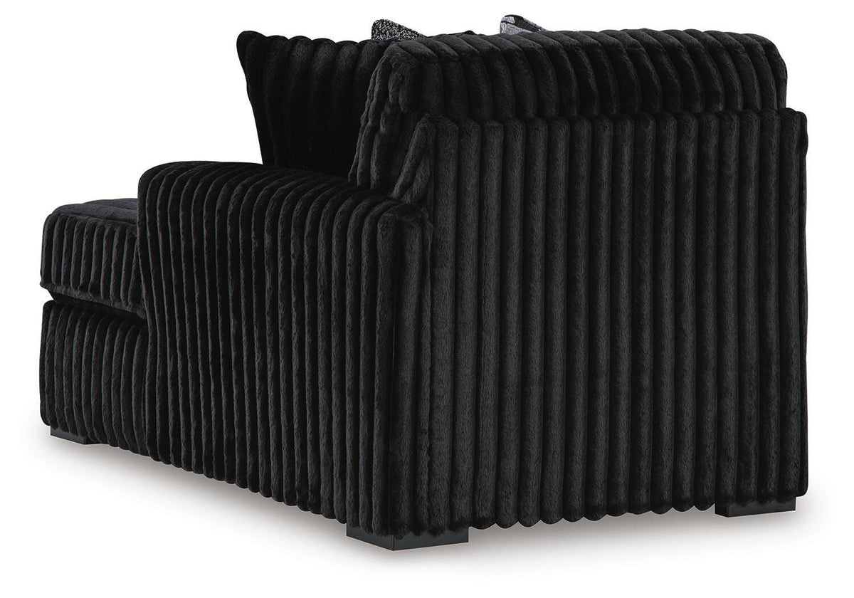 Midnight-Madness 3-Piece Sectional with Chaise (98103-SI) - Image 5