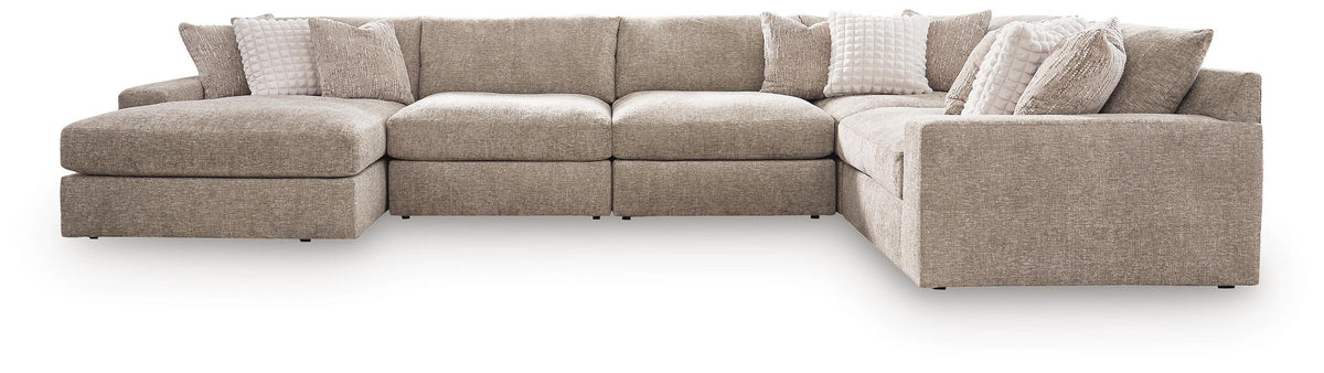 Nexora-Court 5-Piece Sectional with Chaise (PC68008-SI)