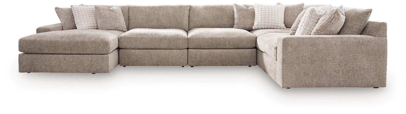 Nexora-Court 5-Piece Sectional with Chaise (PC68008-SI)