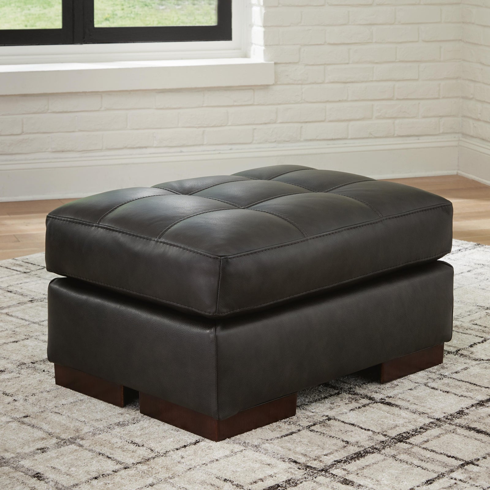 Luigi Oversized Chair and Ottoman (56506-SI) - Image 12