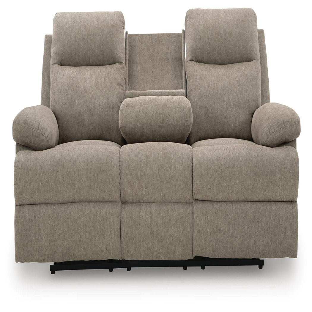 Side-Swipe Reclining Sofa with Drop Down Table (PC91405-SI) - Image 11
