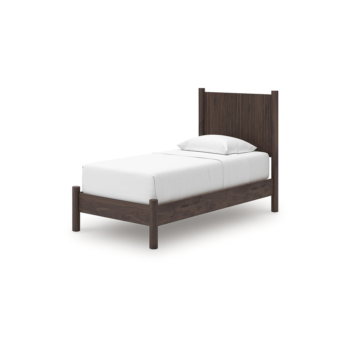 Pamytta Twin Panel Platform Bed, Dresser and Mirror (PCB2614-SI) - Image 14