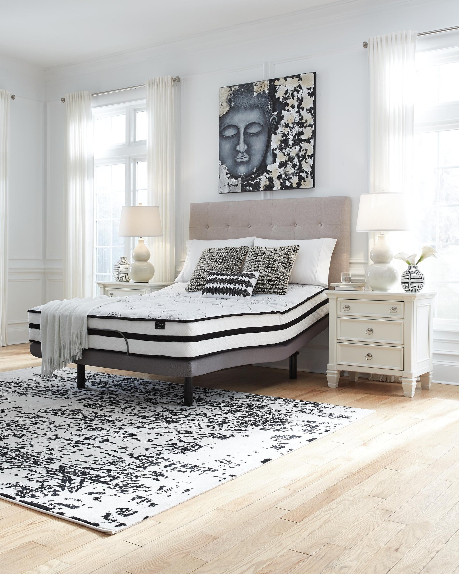 Chime 10 Inch Hybrid King Mattress in a Box (M696-SI) - Image 8
