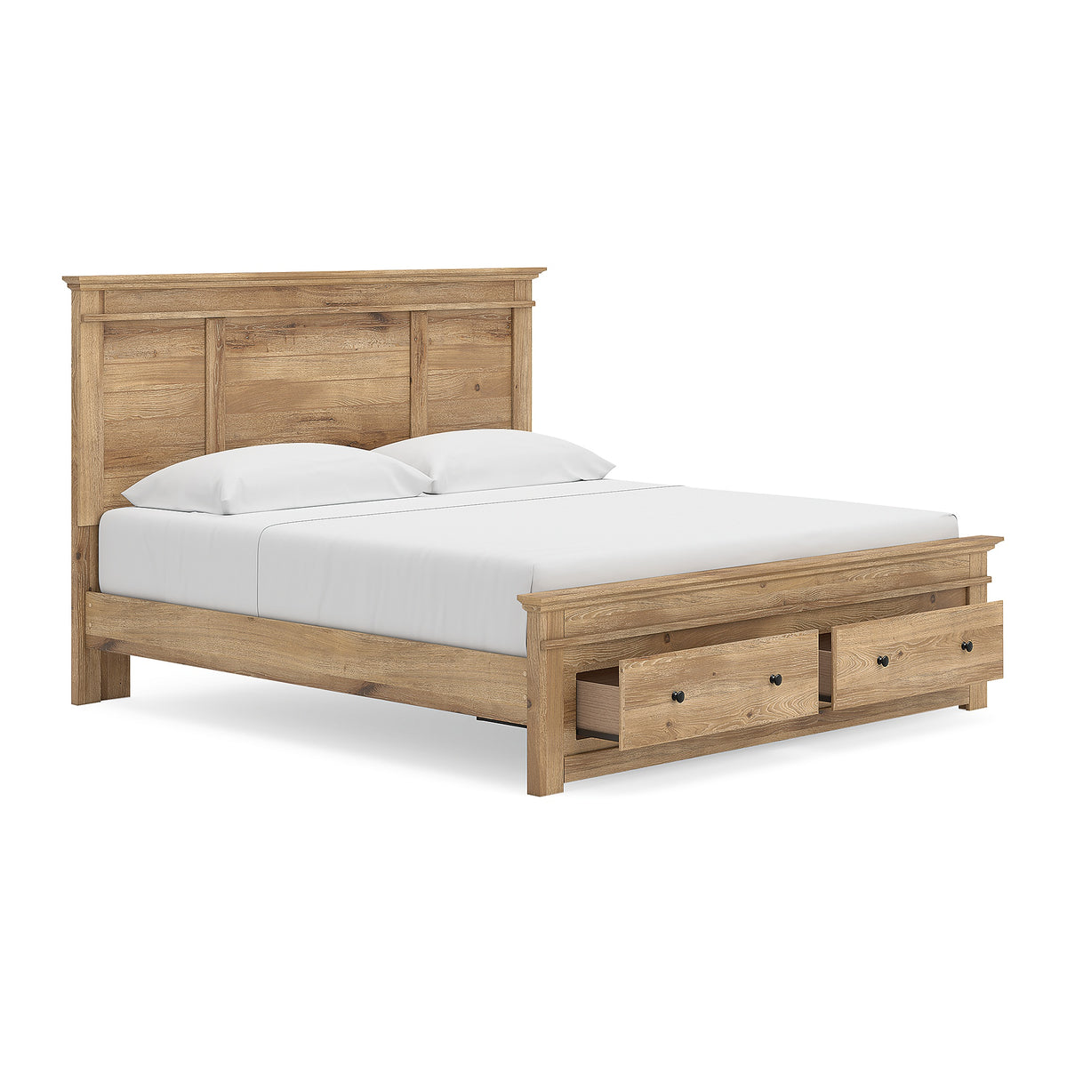 Makidern King Panel Storage Bed (PCB1170-SI) - Image 4