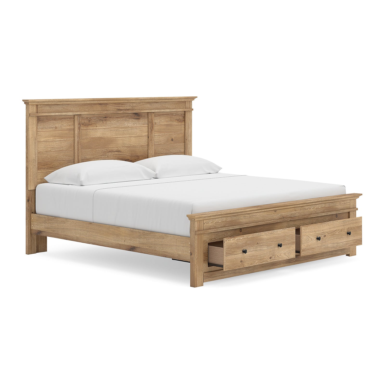 Makidern King Panel Storage Bed (PCB1170-SI) - Image 4