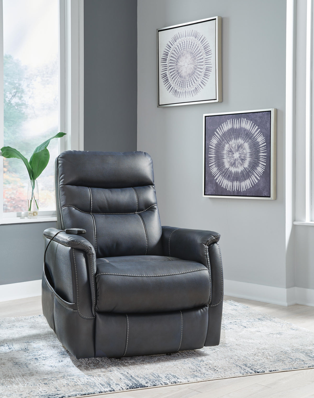 Strawbill Power Lift Recliner (63910-SI) - Image 8