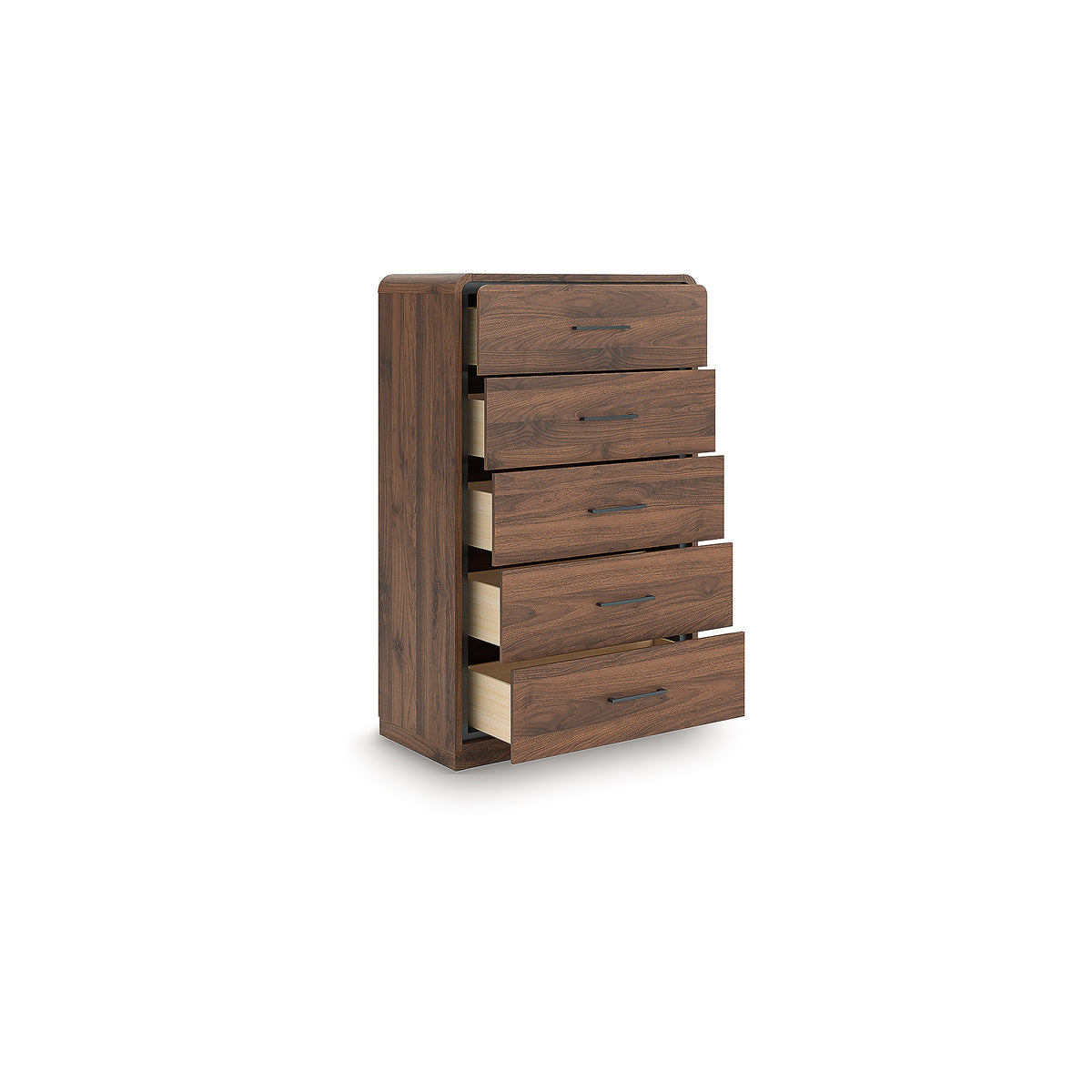 Fortlorn Queen Panel Bed, Dresser, Mirror, 2 Chests and 2 Nightstands (PCB386-SI) - Image 11