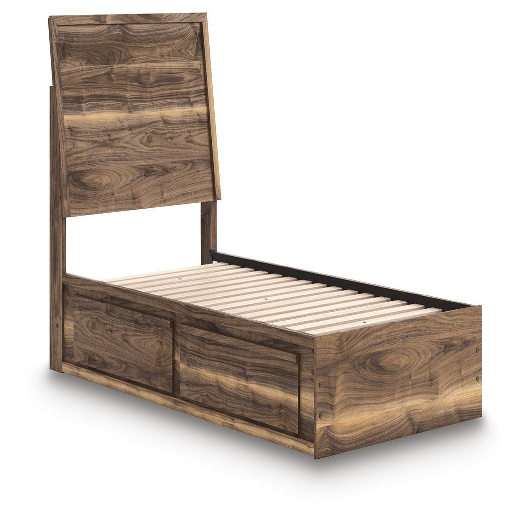 Chirason Twin Panel Bed with Storage (PCB3367-SI) - Image 8
