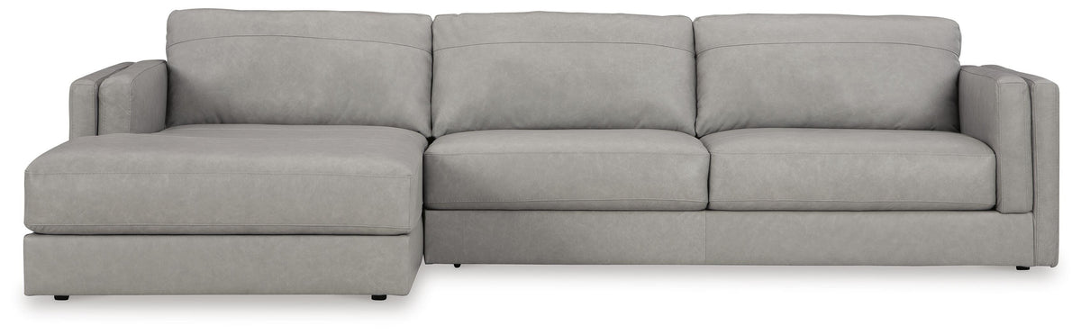 Amiata 2-Piece Sectional with Chaise (57404-SI)
