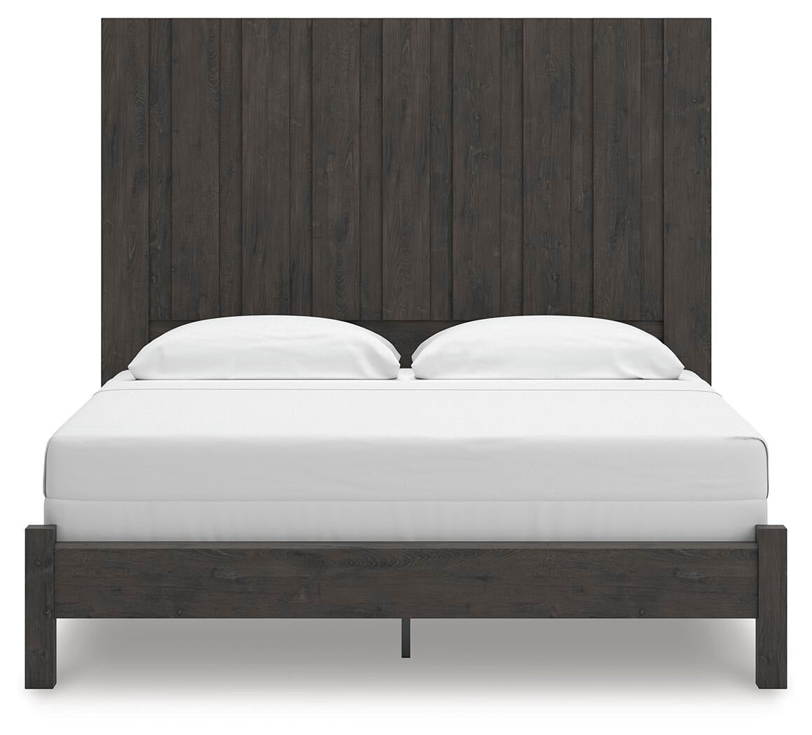 Fraluna King Panel Bed (PCB3370-SI) - Image 4