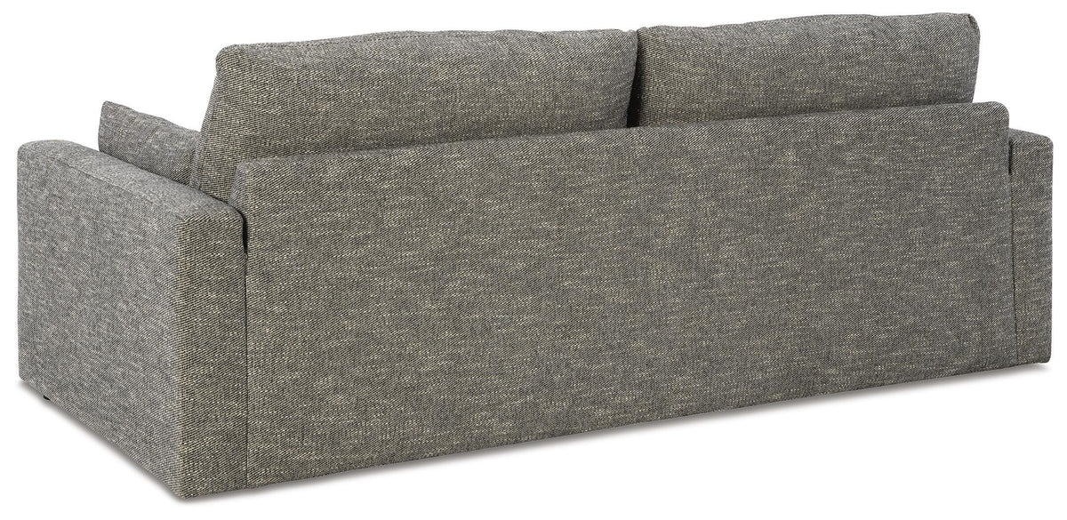 Dramatic Sofa, Loveseat, Oversized Chair and Ottoman (11702-SI) - Image 5