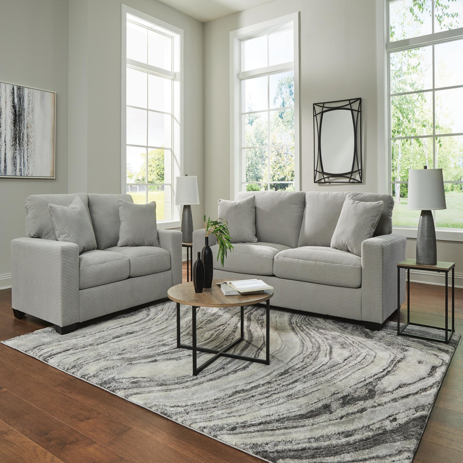Greenbriar Sofa and Loveseat (PC32005-SI) - Image 3
