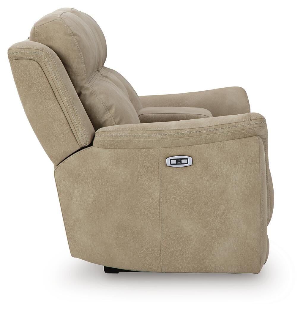 Next-Gen Durapella Power Reclining Loveseat with Console (59302-SI) - Image 5