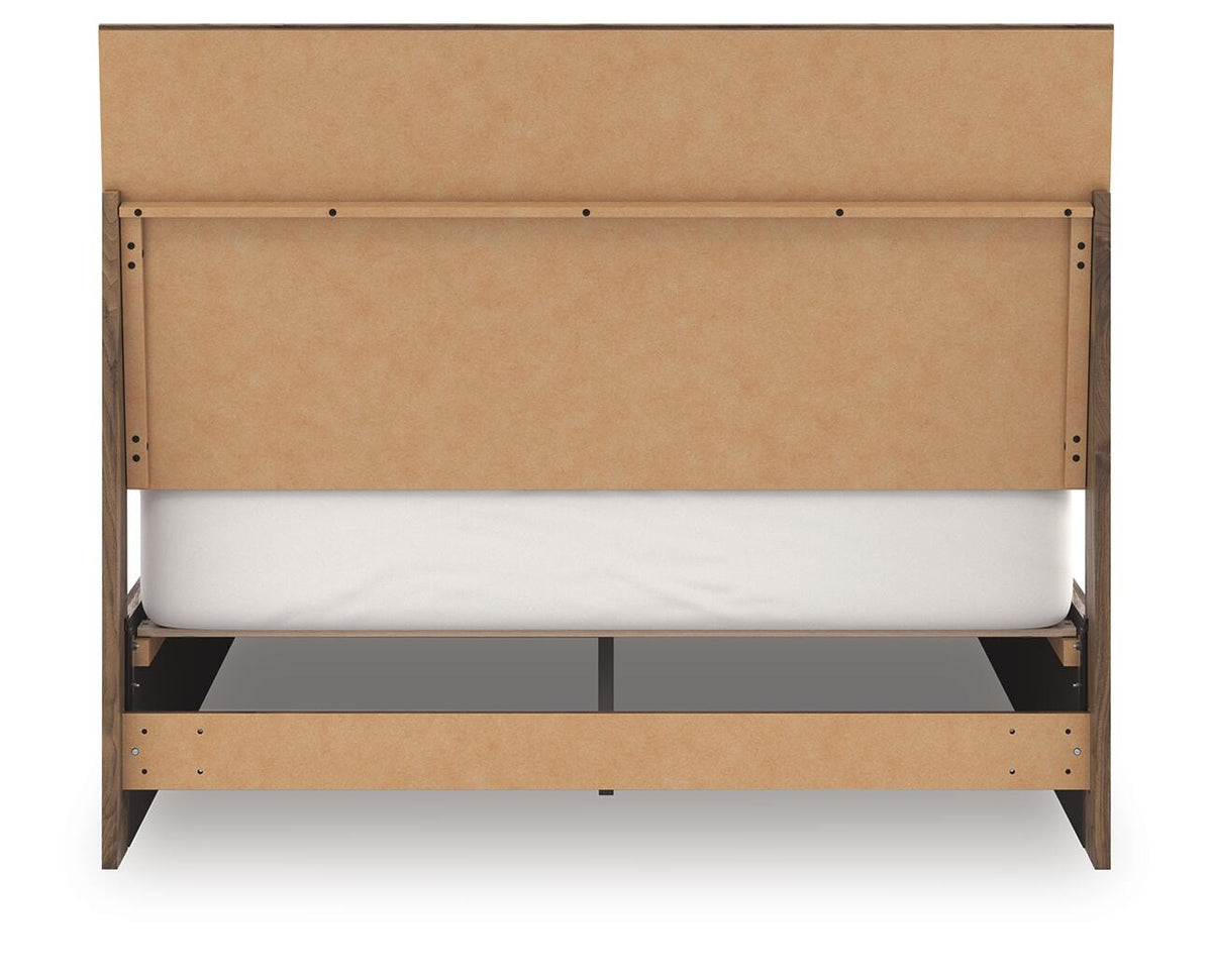 Chirason Queen Panel Bed, Dresser and Mirror (PCB3367-SI) - Image 12