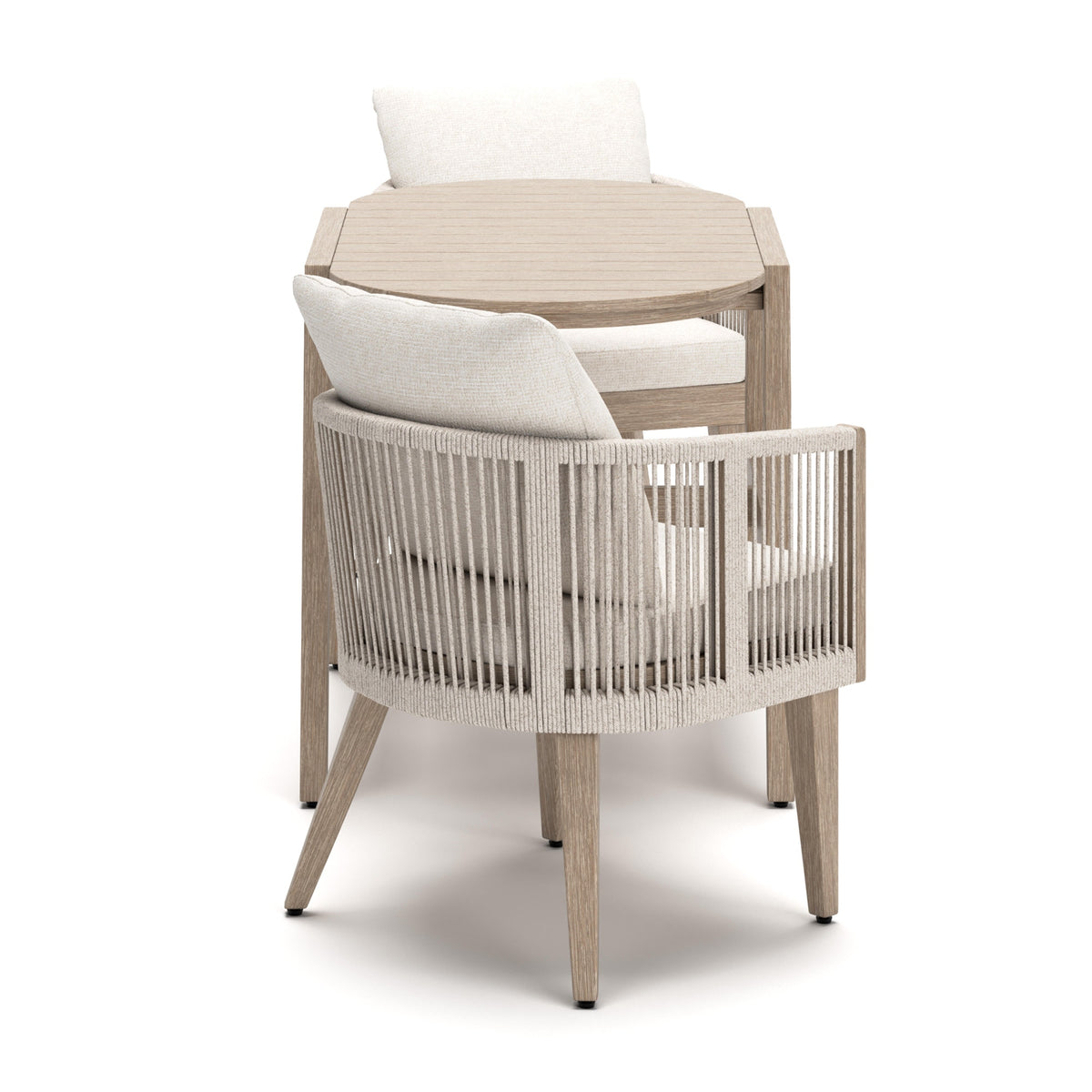 Ivory Vine Outdoor Table/Chairs (Set of 3) (PCP352-SI) - Image 3