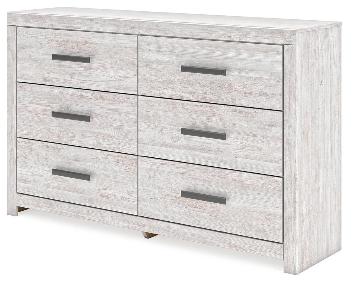 Cayboni Panel Bed, Dresser and Nightstand (B3788-SI) - Image 8