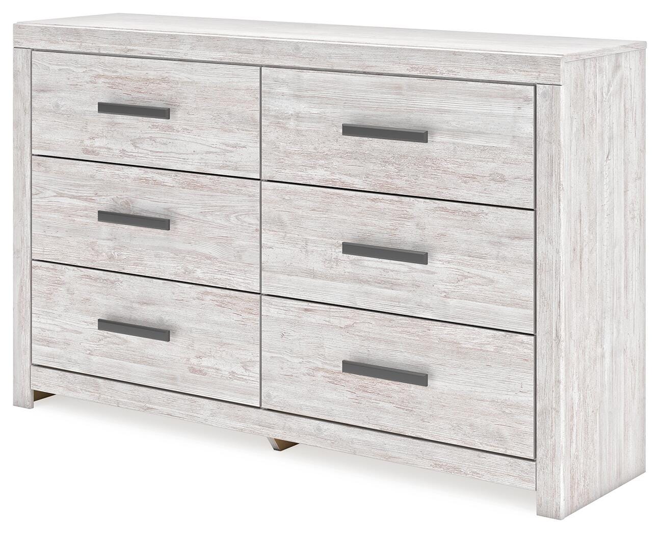 Cayboni Panel Bed, Dresser and Chest - Whitewash  (B3788-SI) - Image 8