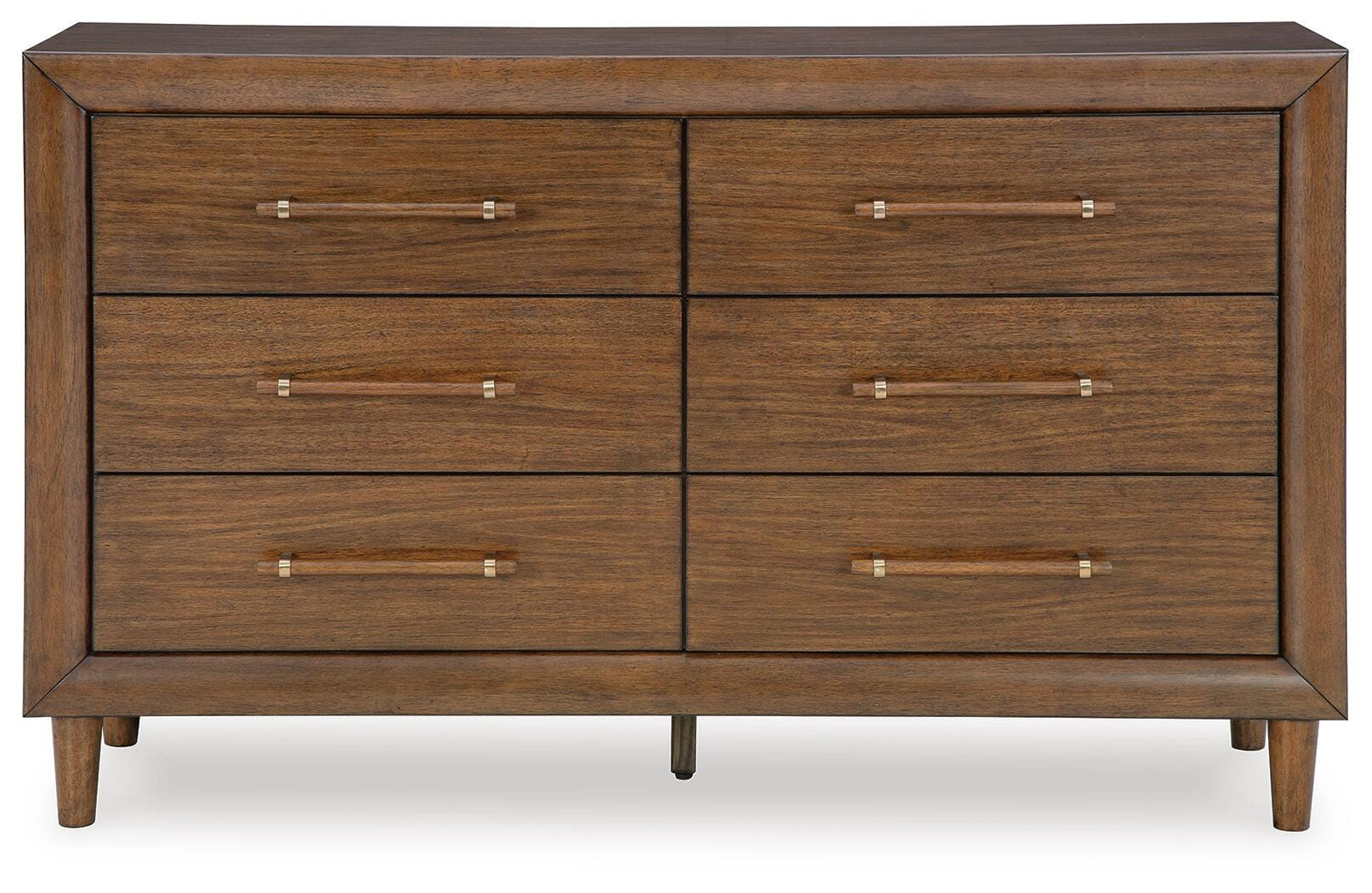 Lyncott Dresser - Brown  (B615-SI)
