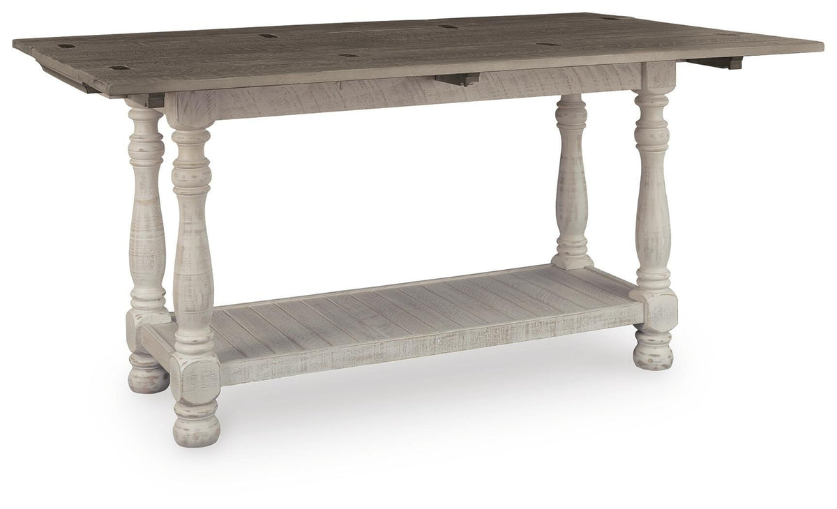 Havalance Sofa/Console Table - Gray/White  (T814-SI) - Image 3