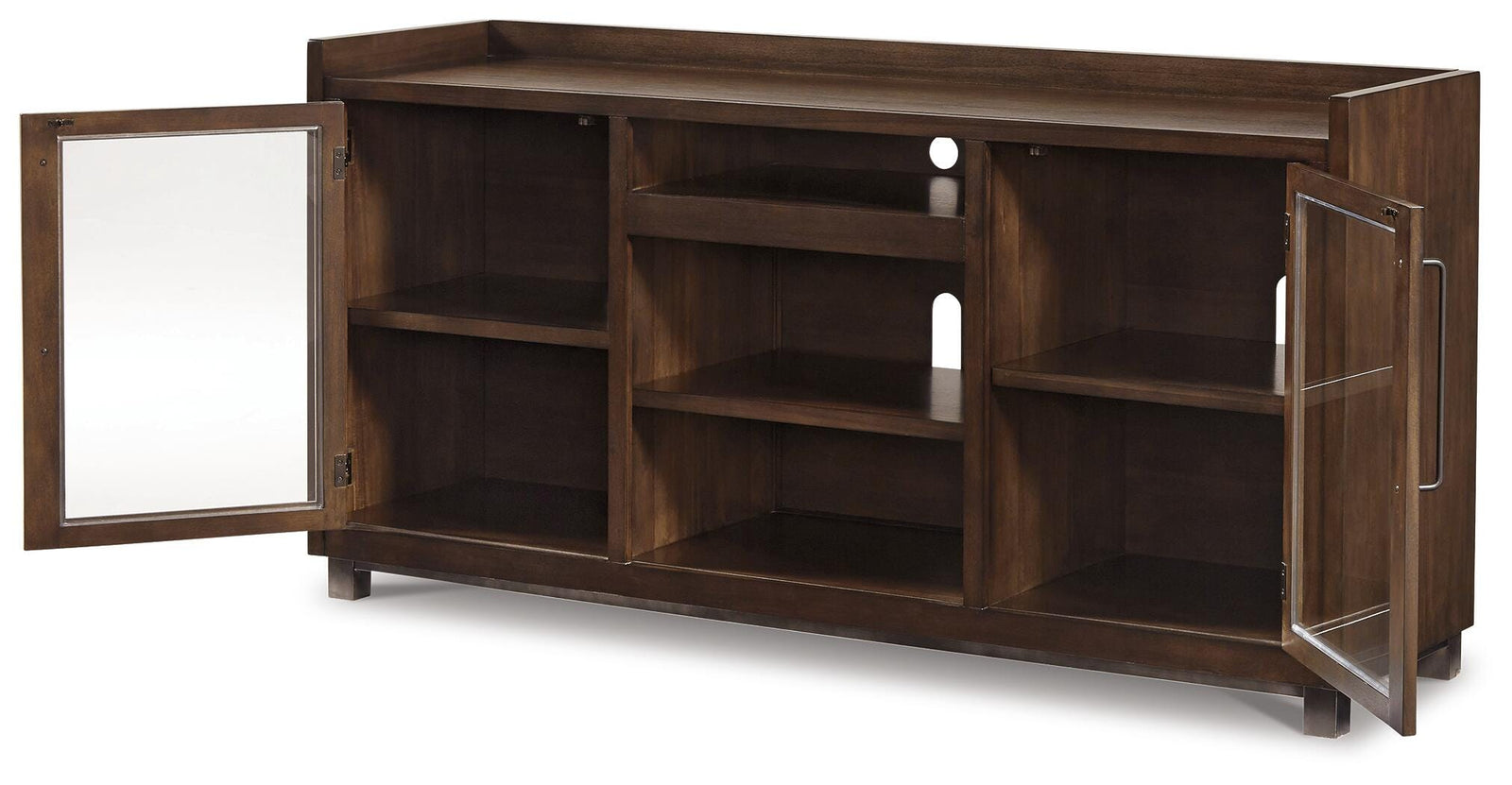 Starmore 70 TV Stand with Electric Fireplace (W633-SI) - Image 3
