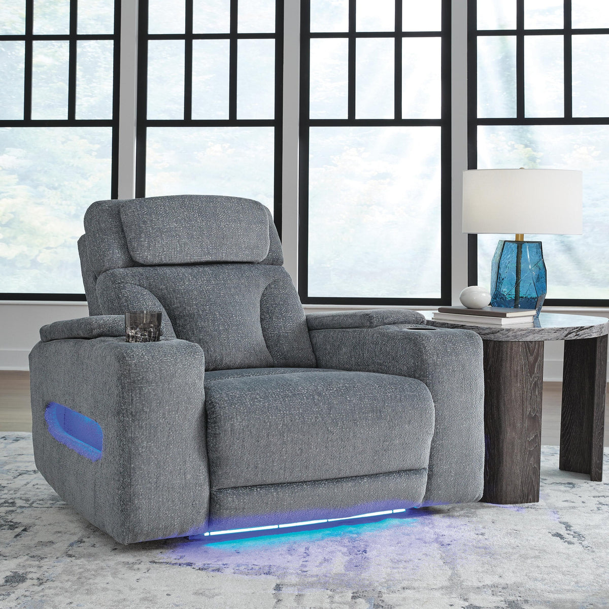 Studio Cave Power Reclining Loveseat with Console (PC49802-SI) - Image 16