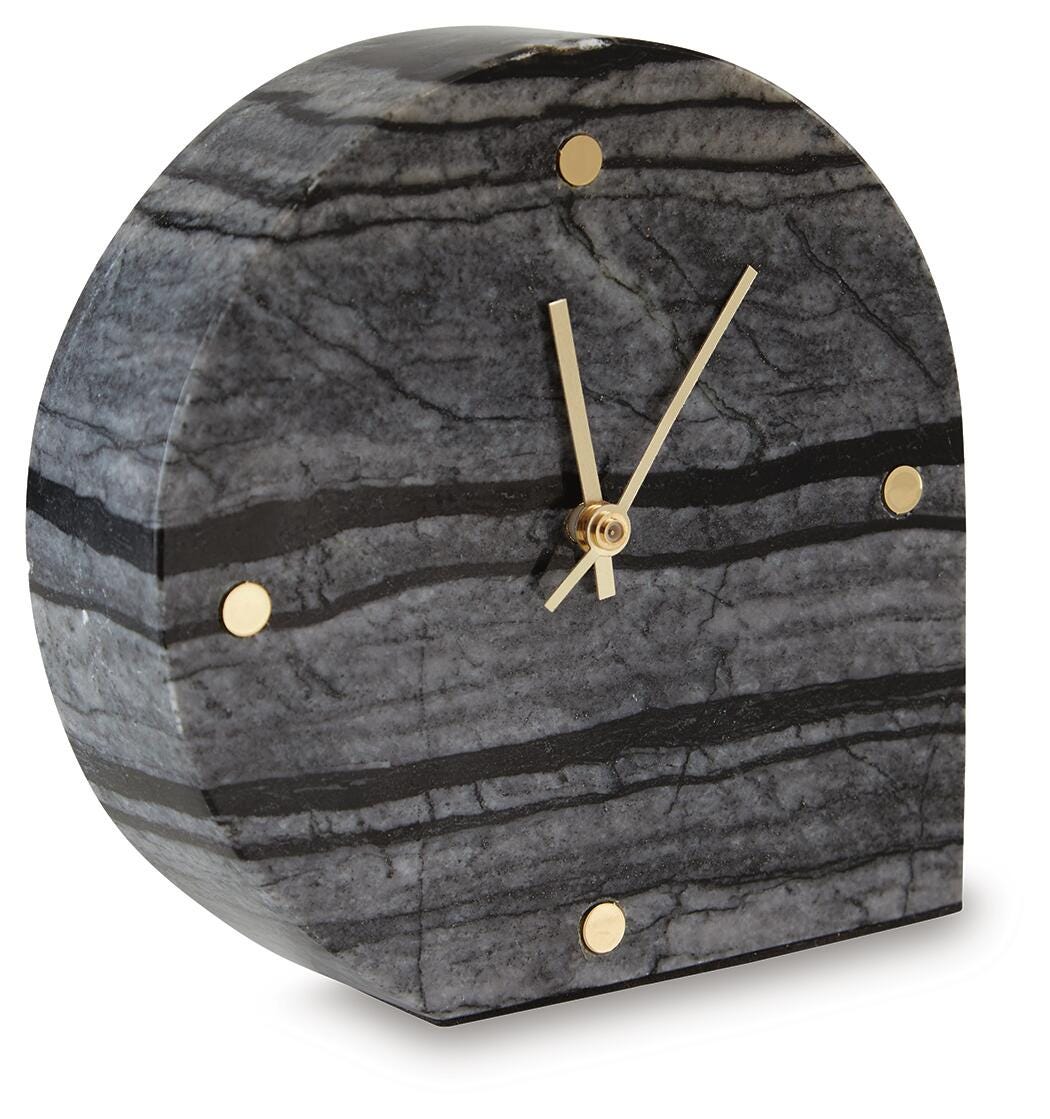 Janmour Table Clock (Set of 2) (A2000661-SI) - Image 3